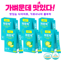 뉴트리커먼 오라뷰 제로톡 가르시니아 마시는 다이어트 콤부차 레몬콤부차, 6개