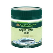 (호주직배) 오스트레일리아 바이 네이처 스쿠알렌 상어간유 200캡슐 1000mg Australian by Nature Squalene 1000mg 200 Capsules