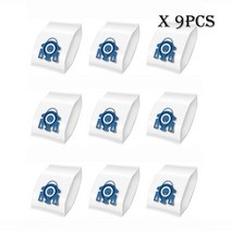 밀레 GN 3D S 시리즈 컴플리트 C2 C3 클래식 C1 효율성 부직포 먼지 필터 백 진공 청소기 부품 봉투, 02 9pcs