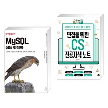(서점추천) MySQL 성능 최적화 + 면접을 위한 CS 전공지식 노트 (전2권), 위키북스