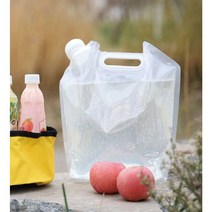 다용도 야외 대용량 워터백 접이식 물통 5L/10L 캠핑 아웃도어, 10L