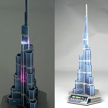 [∂LL7] led 부르즈 할리파 세트 1인 만들기 아동미술교구 만들기장난감 재료 만들기과제 만들기숙제 학습 방학_h§eEA
