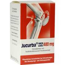 [독일 내수 정품](주커브라) JUCURBA forte 480 mg Filmtabletten 50St