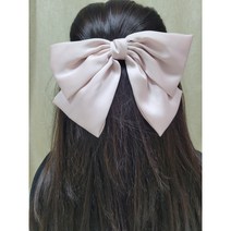 핸드메이드 큰 헤어삔 왕리본핀 머리핀 빅사이즈 8color