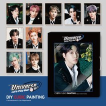 엔시티유 보석십자수 포카 40x50 캔버스 NCT U 포토카드 브로마이드, 마크(MARK)