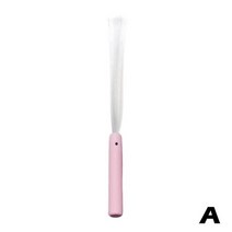 Led 조명 광섬유 지팡이 글로우 스틱 생일 레이브 콘서트 필러 파티 배터리 X5j2 포함 1 개, 04 Pink