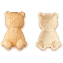 모나카피 곰돌이 모나카깍지 아이스크림 100개, 2g