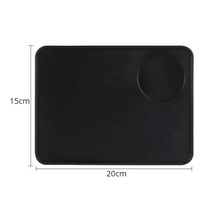 커피용품전문점 커피템퍼 커피 분배기 에스프레소 분배 도구레벨러 515358mm 포터필터에 맞는 3각 슬로프 조정 가능한 팜 탬퍼, 58mm 3각도