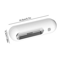미니 공기 청정기 오존 살균기 발생기 USB 전기 냉장고 탈취기 O3 자동차 애완 동물 화장실, Air Purifier E