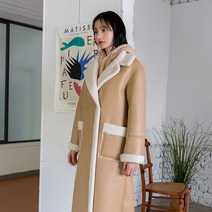 [나인] 인조 무스탕 롱 코트(CT-1230)