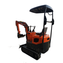 SYNBON-농장 정원 기계 1 톤 미니 굴삭기 SY601 유로 V 배출 엔진 배거, 1 T, 주황색