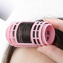 앞머리롤 앞머리 볼륨업 헤어롤 셀프 헤어 구루프, 핑크 1P, HK│ 본상품선택