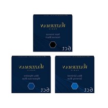 워터맨 미니 카트리지 6ct 만년필 잉크 고급필기구, 상품선택, Serenity Blue