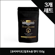 유비바이오 발효녹용 캔디 150g x3 (1077), 3개
