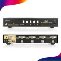 NEXT-7304KVM-DVI 4포트 USB DVI KVM 스위치 선택기