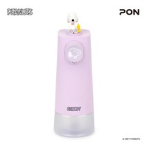 로이체 순앤순 피너츠 스누피 자동 손세정기 손세정제 디스펜서 핸드워시 물비누-바이올렛