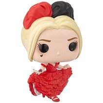 Funko POP 영화: 수어사이드 스쿼드 - 할리 퀸 (드레스) 아마존 독점 레드 56013