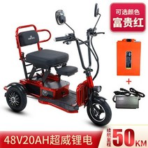 프리미엄 초경량 노인 장애인 전동 휠체어 YY 미니 전기 세발 자전거 접이식 자동차 장애인 배터리 휠체어, 10 F