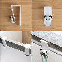 주방 싱크대 후크 고리 걸이 행주 비닐봉지 봉투 쓰레기, 2개, 사진참조