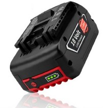 우스틴스 BAT609 BAT610 18V 4.0AH 5.0AH 6.0AH 7.0AH 8.0AH 9.0AH 보쉬 호환되는 충전배터리, 6AH
