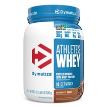 Dymatize Nutrition 다이마타이즈 뉴트리션 유청 단백질 파우더 초콜릿 쉐이크 Athlete’s Whey 828g