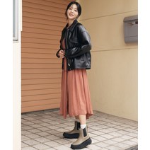 FITFLOP F-모드 여성 레더 부츠 그레이 F-MODE CHELSEA PADDED BOOT - WR NYLON MIX GL1-A76 293989