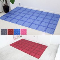 수지씨앤엘 물바로 매트 4P, 1개, 블루