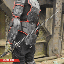 남자 경량 삼단봉 호신용 3단봉 경찰 진압봉 보안용품 호신용품 호신봉 호신용봉 65cm 75cm 95cm, 75cm/블랙(고급오일 추가 무료증정)