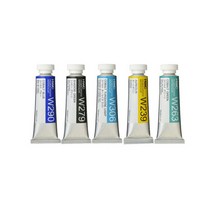 홀베인 hwc 수채화물감 15ML 낱색, W301 Peacock Blue