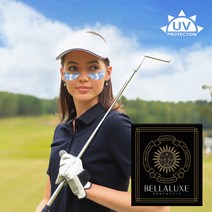 BELLALUXE 썬패치 4매/8매 골프 스포츠 자외선 UV 기미 차단 쿨 패치 / 미백 보습 항산화 쿨링 4in1, 4매입