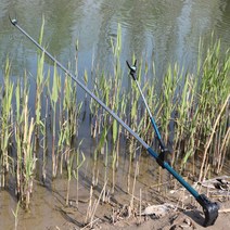 각도조절 접이식 낚싯대 받침대 2.4m 민물낚시 받침틀, 상세페이지 참조