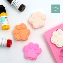 강아지발바닥 석고방향제 만들기 KIT 키트 (약 25개 작업가능) 재료 시트로넬라향(FO)