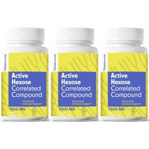 비타브로솜 AHCC 표고버섯균사체ahcc 1500mg(3캡슐) 90캡슐 3개