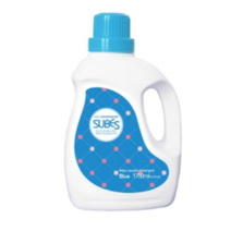 슈베스 블루 유아 세탁세제 용기 1700ml, 1개