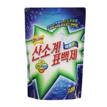 W6E26CA이파인 산소계 표백제 1400g 세탁 흰옷빨래 분말 옷삶기 옷얼룩제거 색깔옷, 1