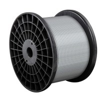 와이어 절단기 커터 커터기 철근 컷팅 절삭기 소형 전선 핸드 케이블 철봉, 추가3.투명 코팅와이어 100M, 3.투명 코팅와이어 100M 2.4mm, 1개