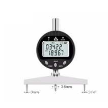 고정밀 반경 게이지 측정기 곡률 원형 계측, 범위 0-12.7mm R개