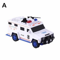 안전 트럭 디지털 돼지 저금통 아이 장난감 돈 상자 절약 금고 전자 타이어 앙팡 어린이 현금 자동차, 01 White