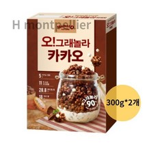 오그래놀라 카카오 시리얼, 600g, 30개