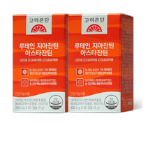 고려은단 루테인 지아잔틴 아스타잔틴 유재석 광고 눈 보호 건강 피로 노화 노안 침침 건조 흐릿 뻑뻑 한 함 루태인 루테린 루테힌 누테인 누태인 지아 아스타 잔티 자틴 마리골드 꽃, 4박스(4개월 분), 30캡슐