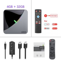 안드로이드 9.0 RGB 라이트 스마트 TV 박스 Amlogic S905X3 USB3.0 1080P H.265 4K 60fps 5G 와이파이 구글 플레이어 유튜브 A95X F3 에어 8K TVBOX, 미국 플러그_1, 4G 32G T1 Voice_6
