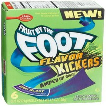 Fruit by the Foot Flavor Kickers Berry Blast 6-Count Rolls (Pack of 6), 1