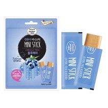 캣퓨어 미니스틱 7g 고양이간식, 닭고기&연어&블루베리, 1개
