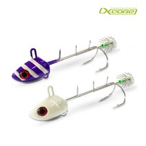 엑스코어 XCDD 드라드 텐야(110g~180g)/오징어 갈치채비 텐야지그헤드/갈치텐야/오징어텐야, 150g, 01번 글로우