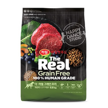 하림펫푸드 더리얼 그레인프리 크런치 어덜트 강아지사료, 7개, 소