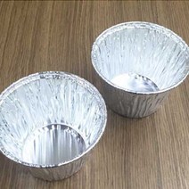 은박컵(대) / 5.5x5.5cm 10개 // 에그타르트 타르트 알루미늄컵 오븐사용가능, 1개