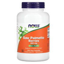 나우 푸드 쏘팔메토 베리 Serenoa repens 550mg 베지캡슐 250정, 1개