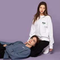 블랙몬스터핏 남여공용 슬랜트 맨투맨