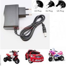 자동차 배터리점프 배터리충전기 전기 오토바이 dc 6v 12v 1000ma lead acid tricycle led 벽 어댑터 kids kereta, 나는 플러그