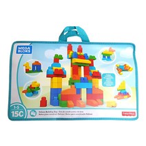 리퍼상품 메가블럭 디럭스 빌딩 백 150피스